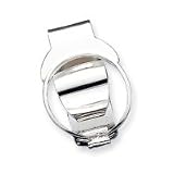 Sterling Silver Quarter Size Money Clip