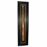 Single Bat Cabinet Style Display Case (Black Frame)