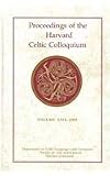 Proceedings of the Harvard Celtic Colloquium, volume 29, 2009