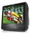 Coby TFDVD1390 13-Inch Color CRT TV with Digital Tuner and DVD Player - TV-DVD1390