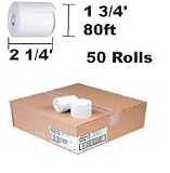 (50) 2 1/4 X 80ft Thermal Paper Roll for Nurit , Omni