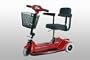 Zip'r 3-wheel Leisure Travel Scooter Red Color