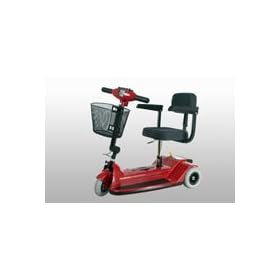 Zip'r 3-wheel Leisure Travel Scooter Red Color
