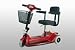 Zip'r 3-wheel Leisure Travel Scooter Red Color