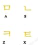 Korean Keyboard Stickers Transparent Background Yellow Letters for Any Laptop Computer Pc Desktop Notebook
