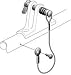 CLEVIS PIN TETHERED ,1/4 SPRING, for Bimini Tops