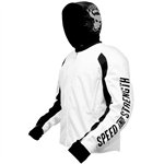 Speed and Strength Run with the Bulls Jacket - Large/White/Black