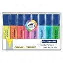Staedtler Textsurfer Classic Highlighter, Chisel Tip, Blue/Green/Orange/Pink/Purple/Red/Turquoise/Yellow, 8 per Set (364WP8)