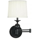 Larrimore Swing Arm Wall Lamp (Oil Rubbed Bronze Finish) (17.00H x 9.00W x 9.00D)