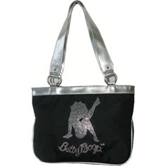 Betty Boop Silver Tote Bag Purse By Urban Station - Dot Art