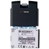 OEM Motorola Q Extended Battery + Black Cover Door NEW
