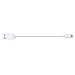 [Apple MFi Certified] Gear Beast Lightning Cable 6 Inch 8 Pin to USB Extra Short Compact Charging Cable Cord for iPhone 6, iPhone 6 Plus, iPhone 5, iPhone 5C, iPhone 5S, iPad Air, iPad Air 2, iPad 4, iPad Mini, iPad Mini 2, iPad Mini 3, iPod Touch 5 and iPod 7 - (White)