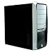 AOpen Computer QF50C Schwarz RoHS PC Gehäuse MidiTower 4 x 5.25 Schwarz/Silber