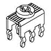 Terminals SCREW TERMINAL BLACK (1 piece)