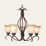 Basix 5 Light Chandelier