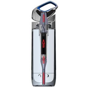 Optimized water flow enables easy hydration. No biting, squeezing, tilting or sucking ? just sip.