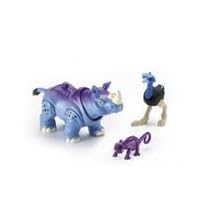 Imaginext Jungle Animals: Rhino, Iguana and Ostrich