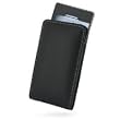 PDair Leather Case for Microsoft Zune HD - Vertical Pouch Type (Black)