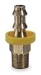 Industrial Grade 5A251 Push On Hose Barb, 1/4 In ID x 1/8 MNPT
