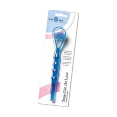Miradent Tong Clin de Luxe Zungenreiniger, transparent-blau, 1 St�ck