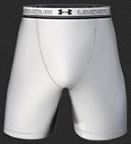 Under Armour HeatGear Compression Short-White