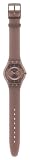 Swatch - Classic collection - Skin - Grey Softness - Montre Mixte - Quartz Analogique - Cadran Gris - Bracelet Plastique Gris