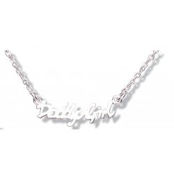 Cheap Girls Jewelry Jo For Girls Sterling Silver Daddys Girl Pendant on Extender Chain For Sale