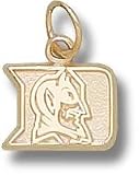 Duke Blue Devils 14KT Gold Iron Duke 3/8 Charm