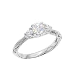 .925 Sterling Silver Engagement Rings