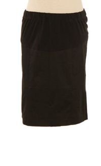 Lilo Maternity Short Pencil Skirt Black