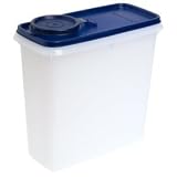 Tupperware Cereal Storer. Brillant Blue Seal
