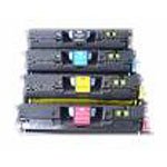 4-Pack Of Compatible Tone Cartridges For HP LaserJet 2550 Series Printers - One of Each Color (Black, Cyan, Magenta And Yellow)