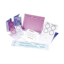 Whatman WB120206 FTA Indicating Classic Card 4-Sample Areas, 4 x 125 microliter Size (Pack of 100)