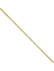 14k Gold .7mm Box Chain 20 Inches