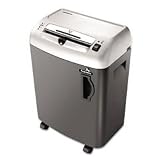FEL3218701 Powershred� SB-87CS Heavy-Duty Confetti-Cut Shredder, Metallic Silver/Black