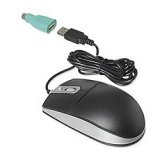 Unotron M10 ScrollSeal Washable Optical Mouse - Mouse - optical - 3 button(s) - wired - PS/2, USB - black
