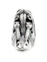 Kera Sterling Silver Ladybug Bead