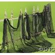 DELUXE HALLOWEEN BLACK CREEPY CLOTH 4 Yds x 30 **FACTORY SEALED** DELUXE HALLOWEEN BLACK CREEPY CLOTH - 4 Yds x 30