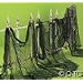 DELUXE HALLOWEEN BLACK CREEPY CLOTH - 4 Yds x 30" - **FACTORY SEALED**
