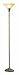 Normande Lighting 150W Incandescent Torchiere Lamp, Antique Brass