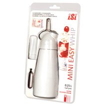 Isi North America 1/2-Pint Easy Whip Cream Whipper Item Number 1000