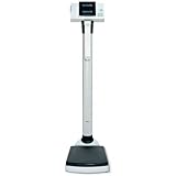 Electronic weighing and measuring station with automatic BMI calculation - 550 lb capacity