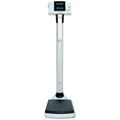 Electronic weighing and measuring station with automatic BMI calculation - 550 lb capacity