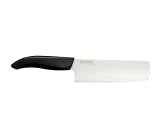 Kyocera Revolution Series 6-Inch Nakiri Vegetable Cleaver, White Blade