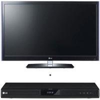 LG 55LW5600 55 inch Class 3D LED TV, Full HD 1080p - Bundle - with LG BD650 3D Blu-Ray Player with SmartTV, Full HD 1080p Resolution, USB 2.0, Dolby TrueHD, Wi-Fi Ready