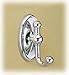 Camden Collection Robe Hook - Polished Chrome