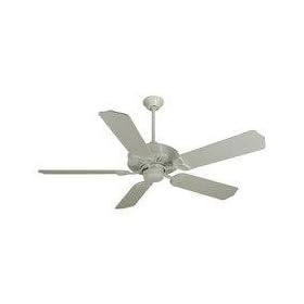 Craftmade AT52AW, American Tradition Antique White Energy Star 52" Ceiling Fan with B552S-AW Blades