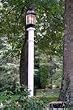 White PVC Lamp Post LP-1 [CAPITOL CITY LUMBER]