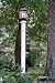 White PVC Lamp Post LP-1 [CAPITOL CITY LUMBER]