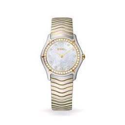 Ebel Watches - Ebel Classic Lady Two Tone Steel and 18k Gold with Diamond Bezel and Diamond Hour... by magazines